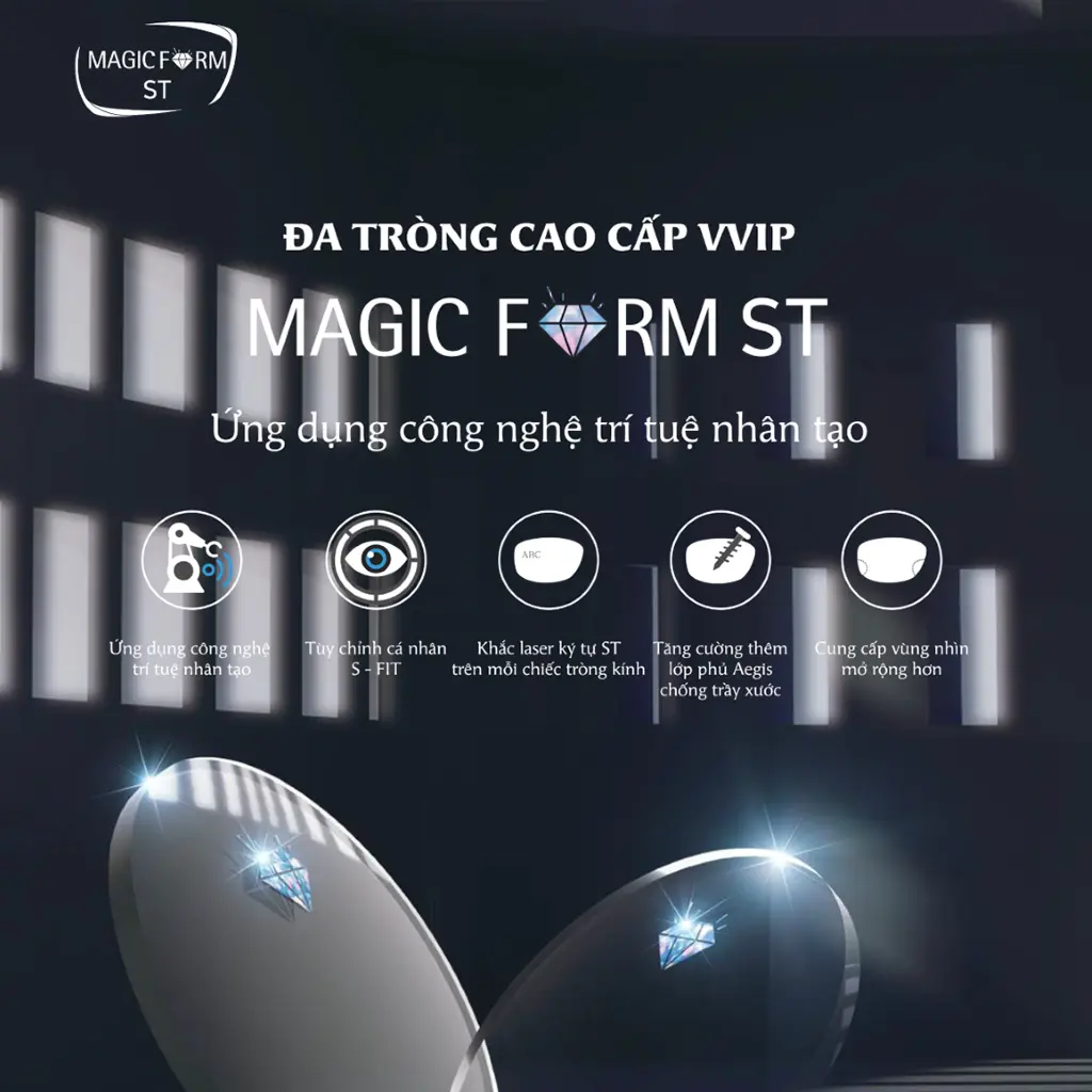 ĐA TRÒNG CHEMI MAGIC FORM ST